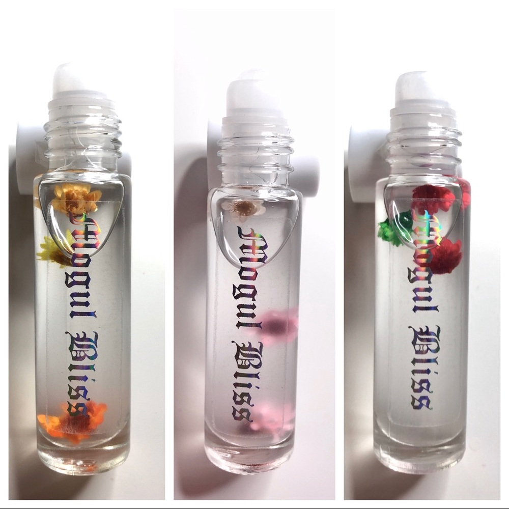 Set of 3: Floral Lip Oils